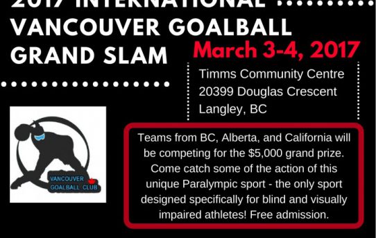 2017 International Vancouver Goalball Grand Slam
